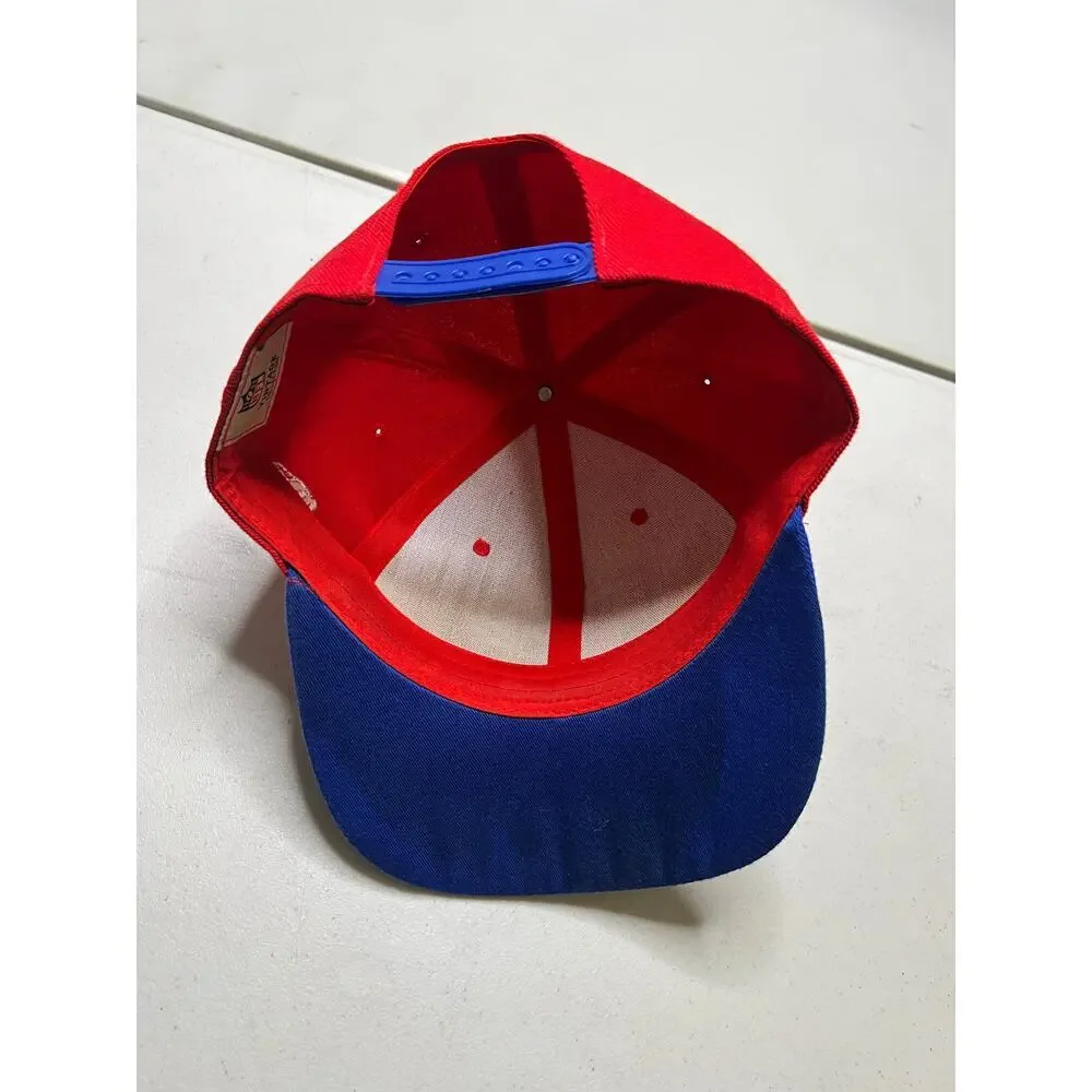 NFL Vintage Kansas City Chiefs Hat Canvas Stitched “KC” Emblem Stitched SnapBack - Picture 5 of 8